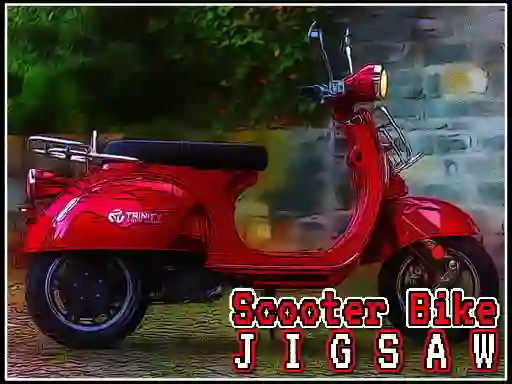 Scooter Bike Jigsaw — free online game