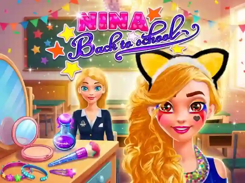Игра Nina Back To School онлайн