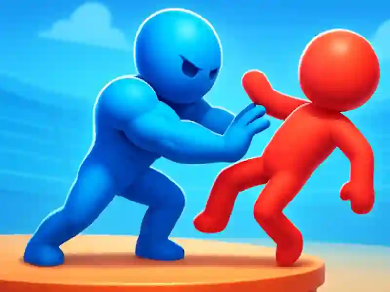 Гаме Stickman Army Pusher онлајн