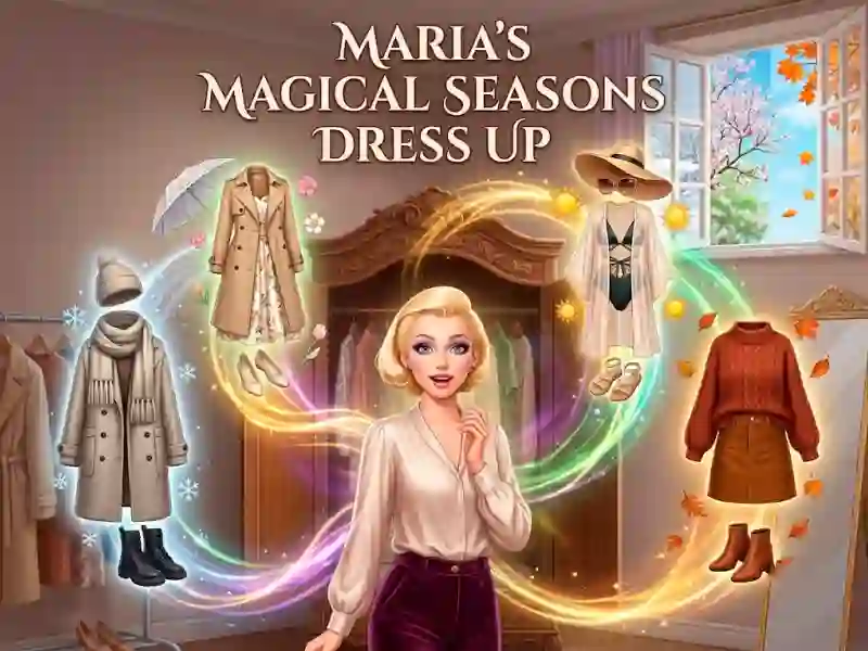Maria's Magical Seasons Dress Up — free online game