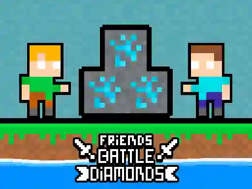 Friends Battle Diamonds — free online game