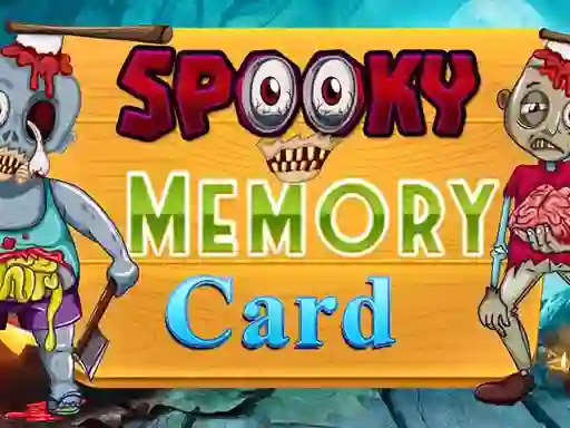 Spooky Memory Card — free online game