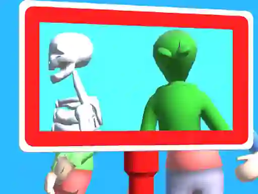 Find Alien 3d — free online game