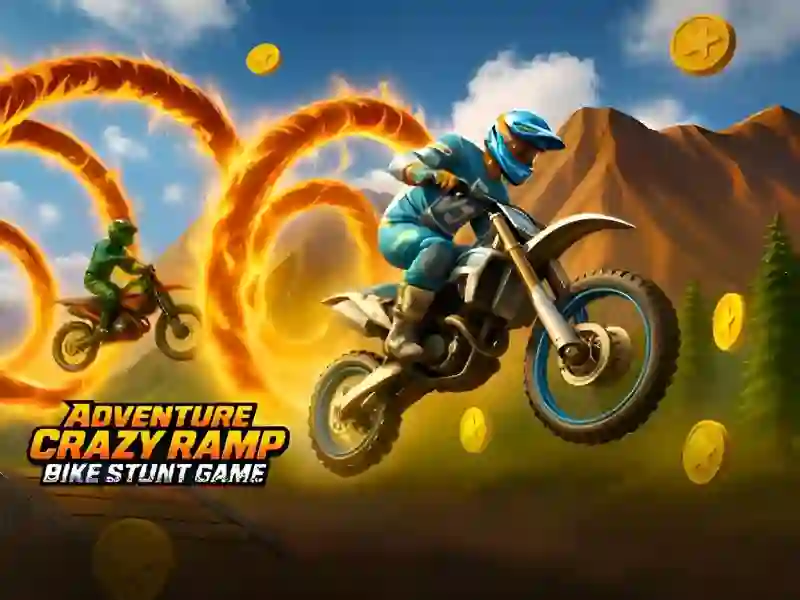 Adventure Crazy Ramp Bike Stunt Game — gratis online spil