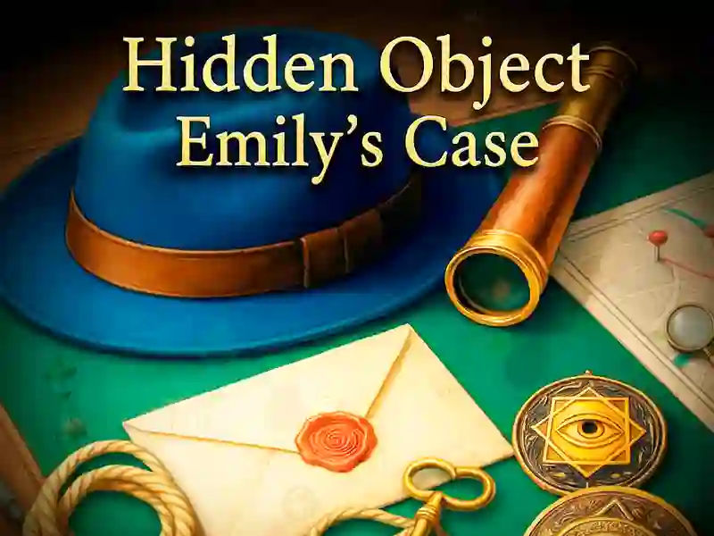 Mäng Hidden Object Emily's Case Internetis