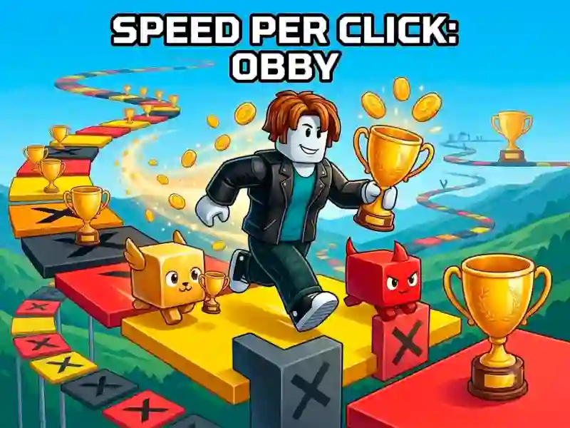 Speed per Click: Obby — darmowa gra online