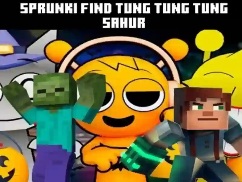 Sprunki Find Tung Tung Tung Sahur – tasuta veebimäng