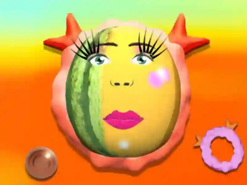 Makeup Fruits — free online game