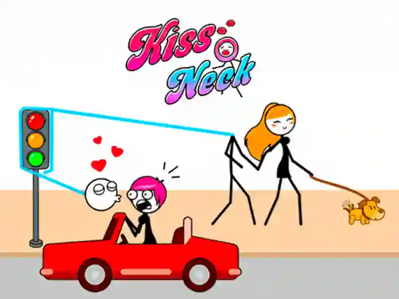 Kiss O Neck — jogo online grátis