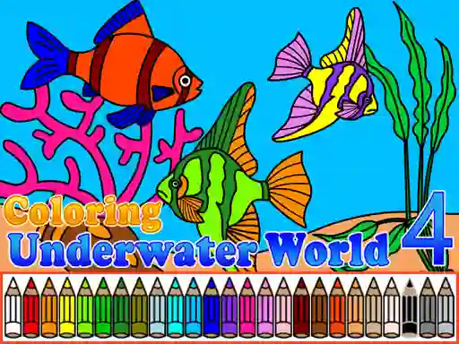 Coloring Underwater World 4 — free online game