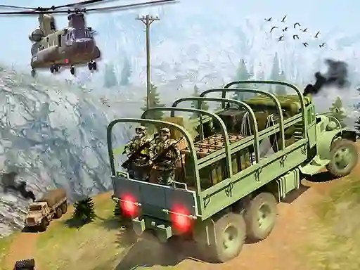 Army Cargo Transport Driving — free online game