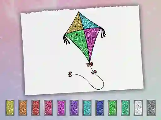 Glitter Toys Coloring Book — free online game
