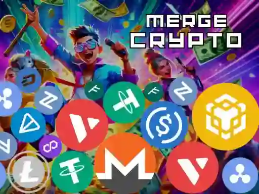 Merge Crypto 2048 Puzzle — free online game