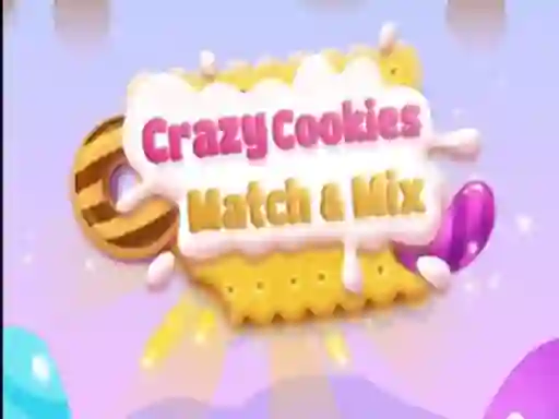 Crazy Cookies Match & Mix — darmowa gra online