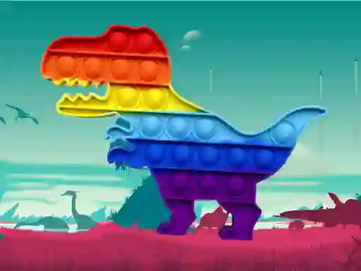 Dinosaur Pop It Jigsaw — free online game