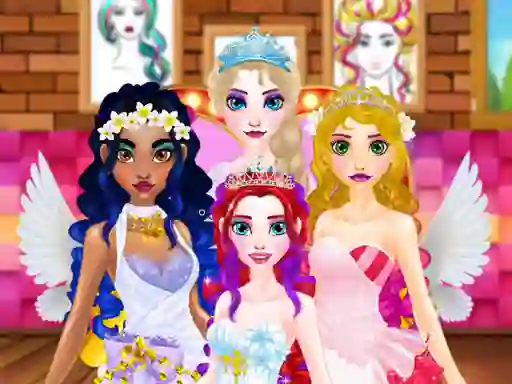Elsa Wedding Hairdresser for Princesses — free online game