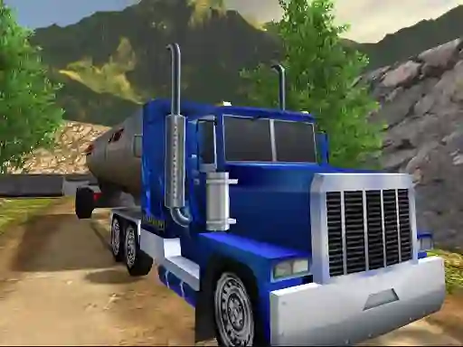 Oil Tank Truck Driving Sim — free online game