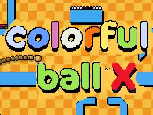 Colorful ball X — free online game