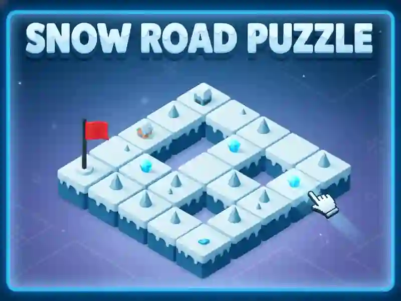 Gioco Snow Road Puzzle in linea