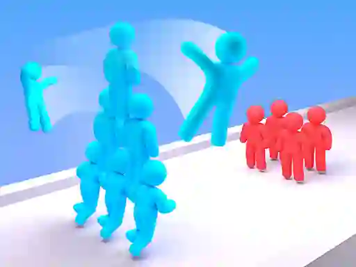 Crowd Stack Race 3D — free online game