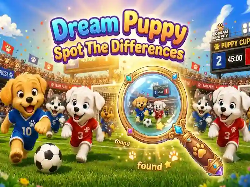 Dream Puppy Spot The Differences – tasuta veebimäng