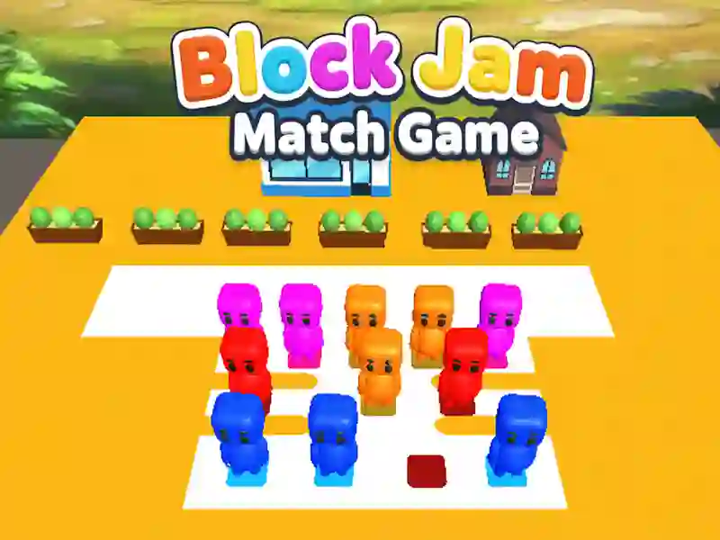 Gêm Block Jam Match Game ar-lein