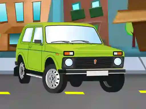 Russian Cars Differences — free online game