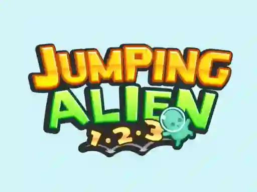 Jumping Alien 1.2.3 — free online game