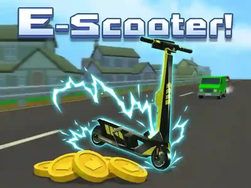 שפּיל E-Scooter! אָנליין