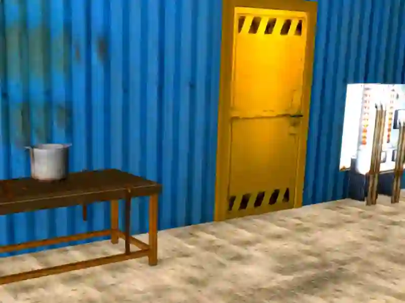 Blue Warehouse Escape — free online game