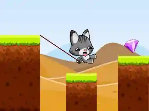 Swing Cat Endless Jump — free online game