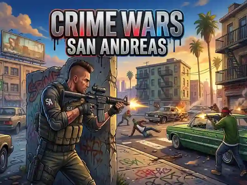 Crime Wars San Andreas — darmowa gra online