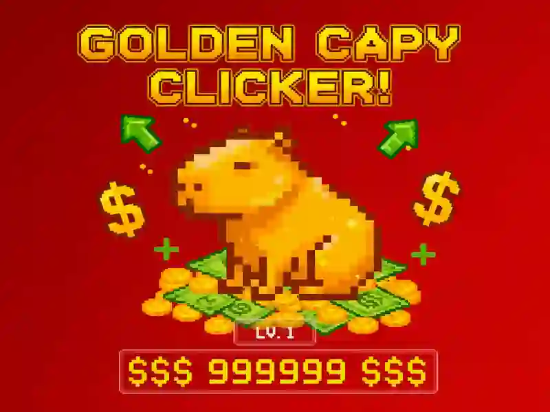 Golden Capy Clicker — joc online gratuit