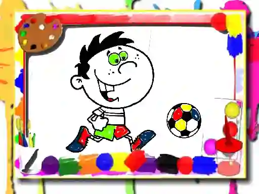 Hra Football Coloring Time