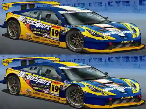 Spot Differences: Race Car — free online game