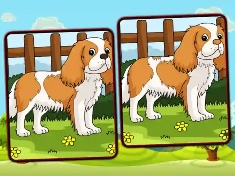 Dogs Spot the Differences — free online game