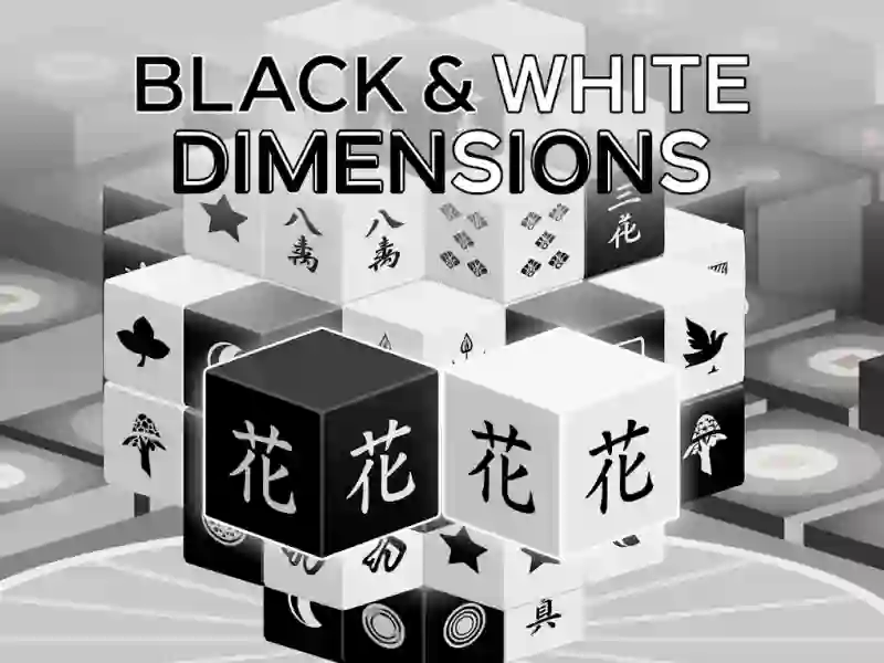 Black and White Dimensions — free online game