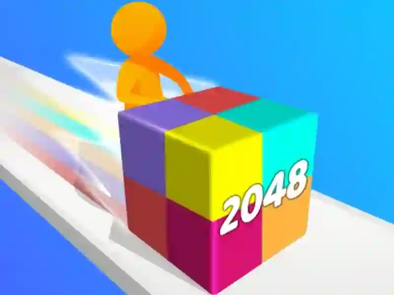 Geometry Stack 2048 Run — free online game