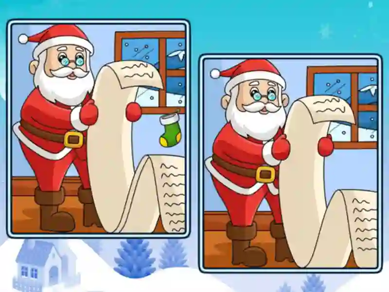 Christmas Spot the Difference — free online game