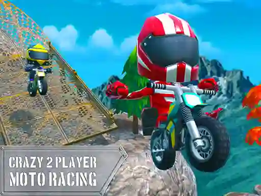 Crazy 2 Player Moto Racing — free online game