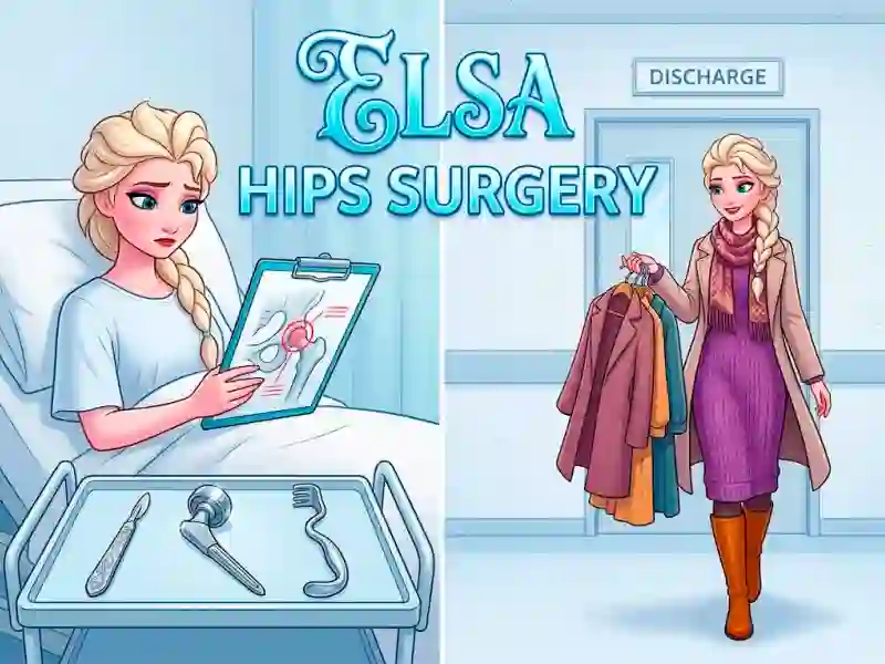 Jeu Elsa Hips Surgery en ligne