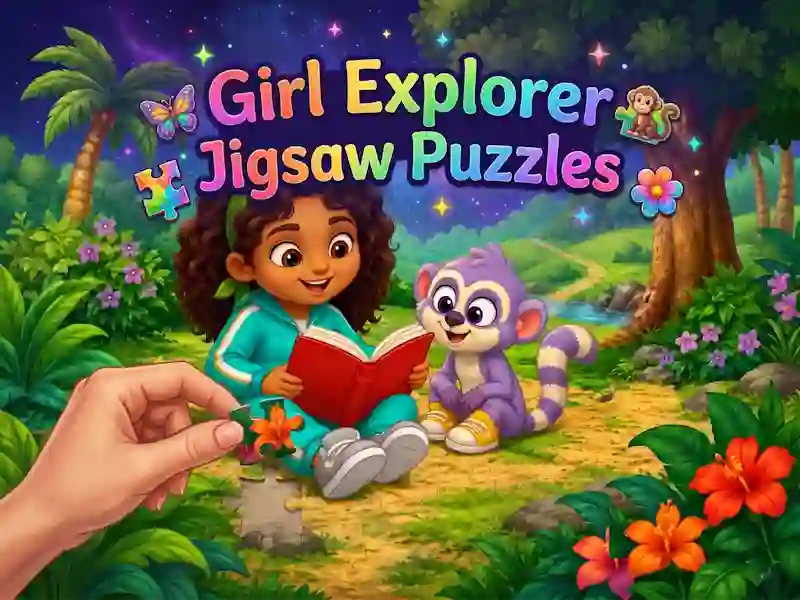 Girl Explorer Jigsaw Puzzles — free online game