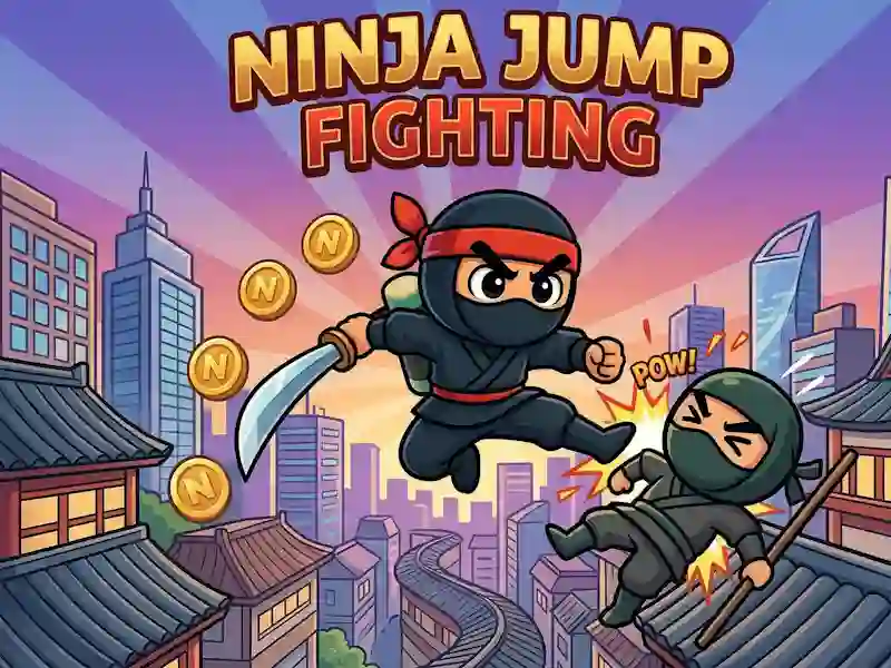 Ninja Jump fighting — free online game