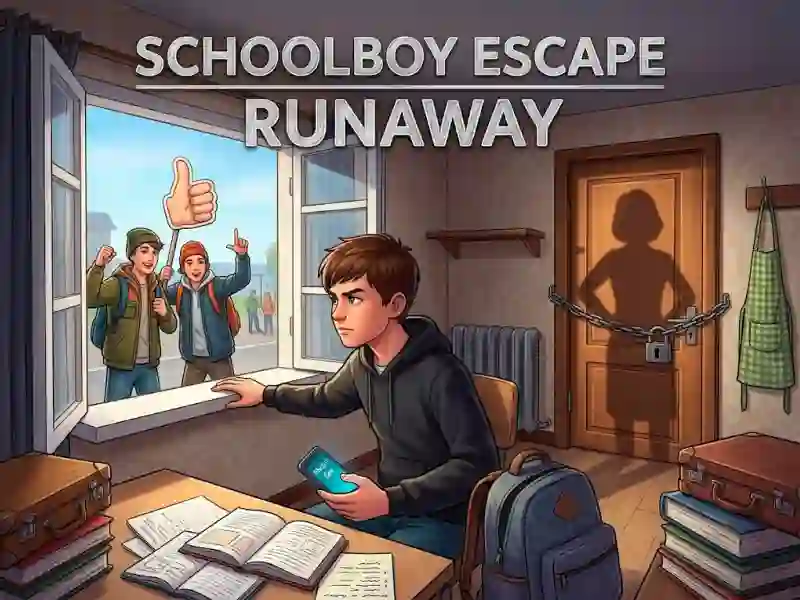 Schoolboy Escape: Runaway — permainan dalam talian percuma