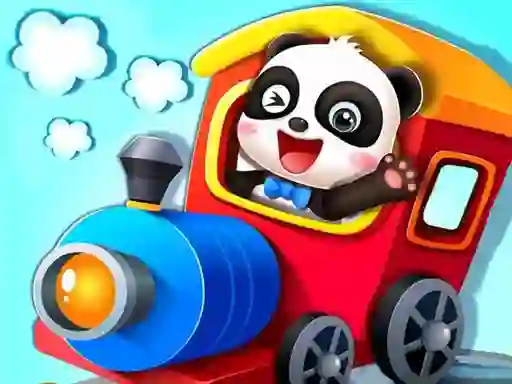 Trò chơi Baby Panda Train Driver trực tuyến