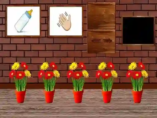 Flower House Escape — free online game