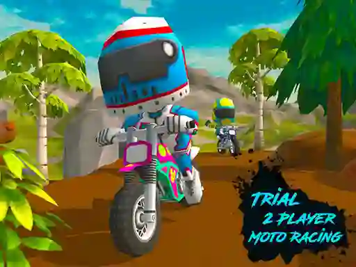 Trial 2 Player Moto Racing — free online game