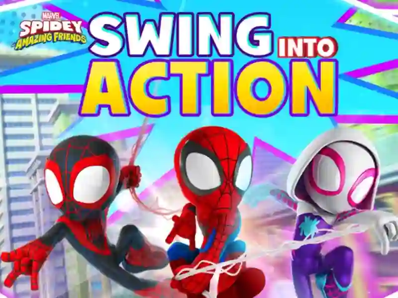 Spidey and his Amazing Friends Swing Into Action! — nemokamas žaidimas internete