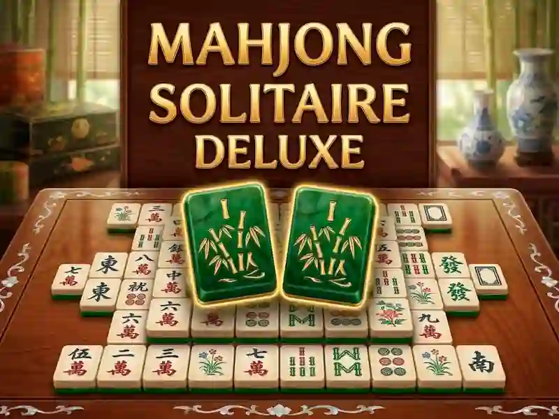 Mahjong Solitaire Deluxe — free online game