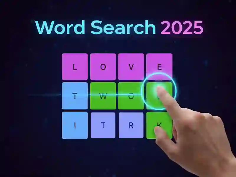 Word Search 2025 — jogo online grátis